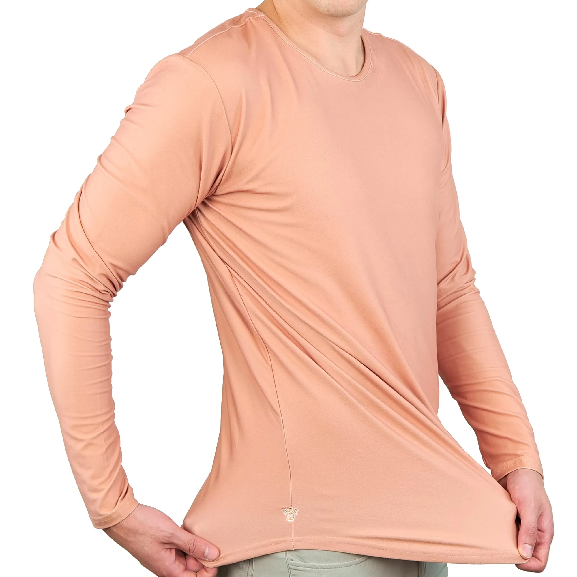 Premium Crew Curve Hem Long Sleeve - Final Sale