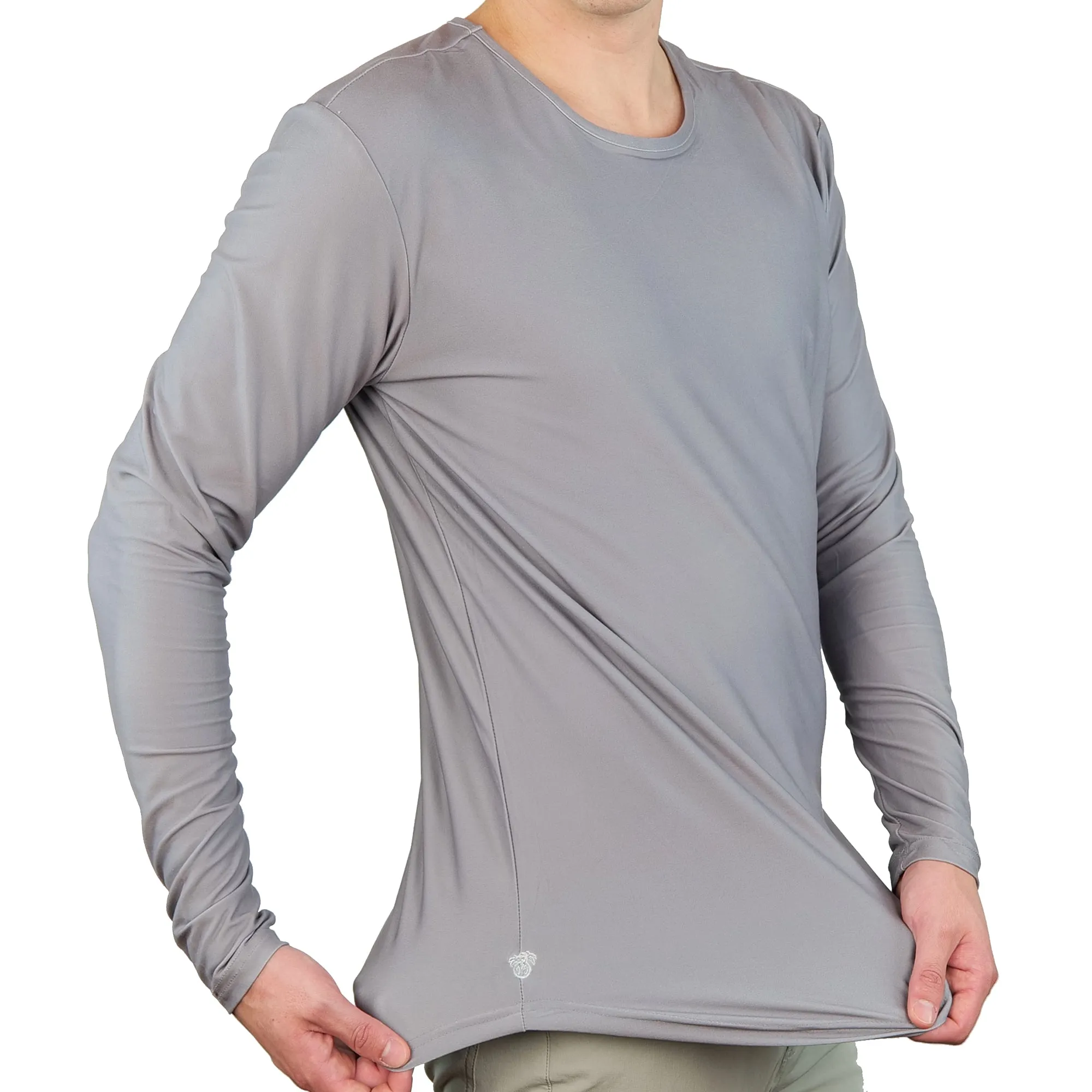 Premium Crew Curve Hem Long Sleeve - Final Sale