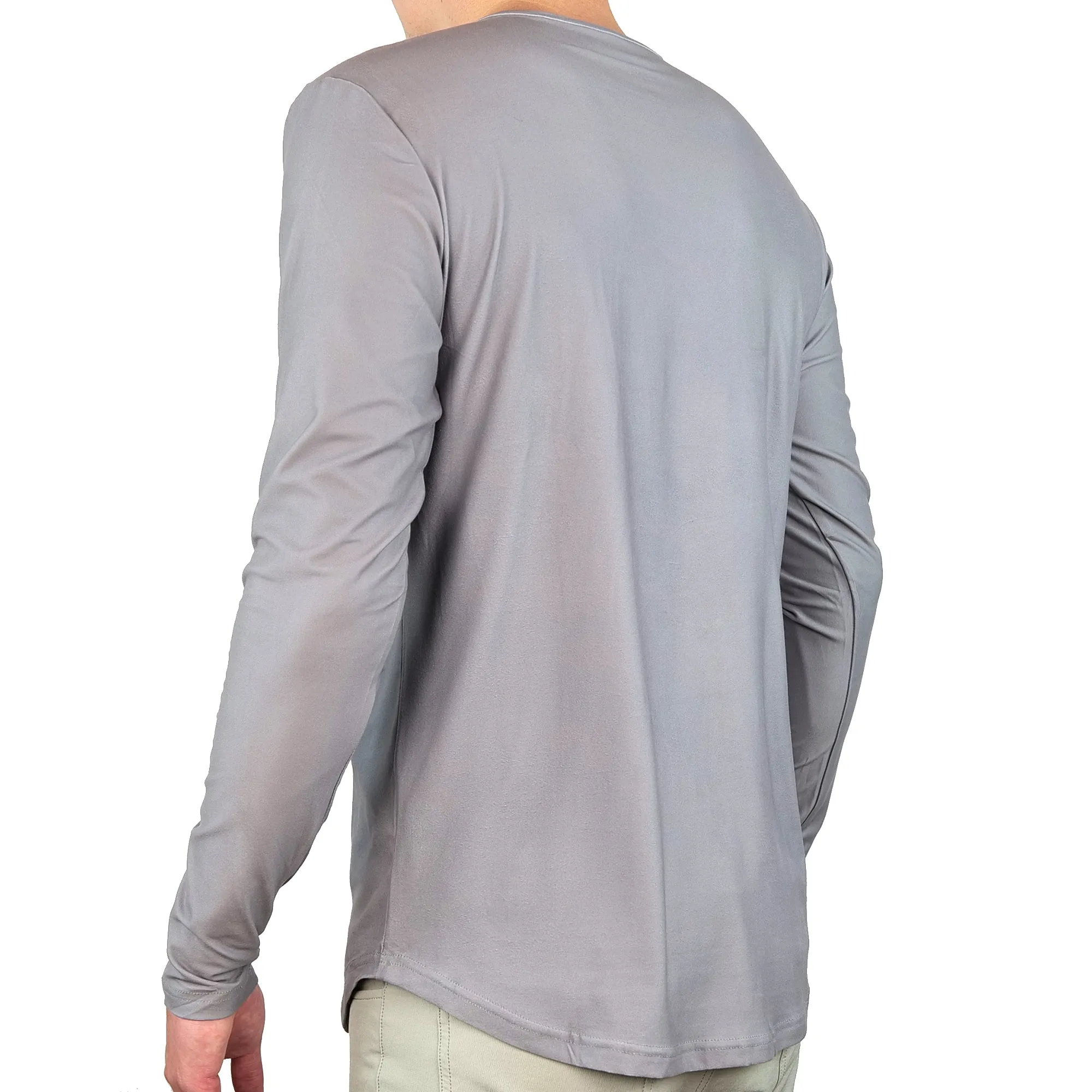 Premium Crew Curve Hem Long Sleeve - Final Sale