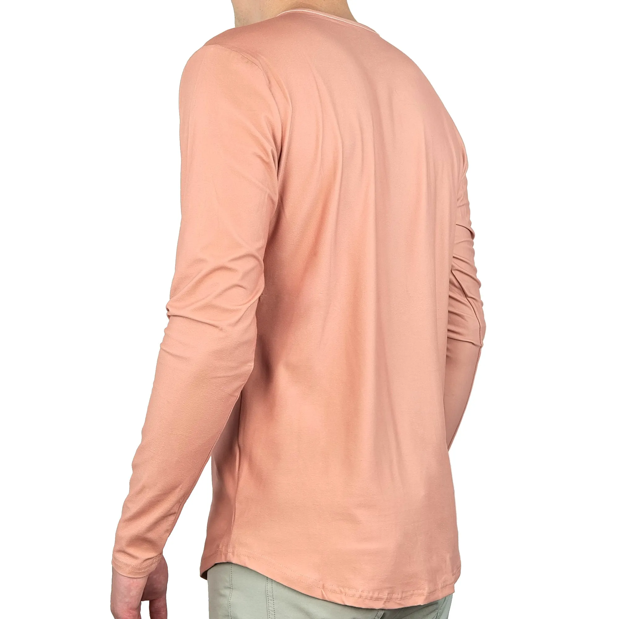 Premium Crew Curve Hem Long Sleeve - Final Sale