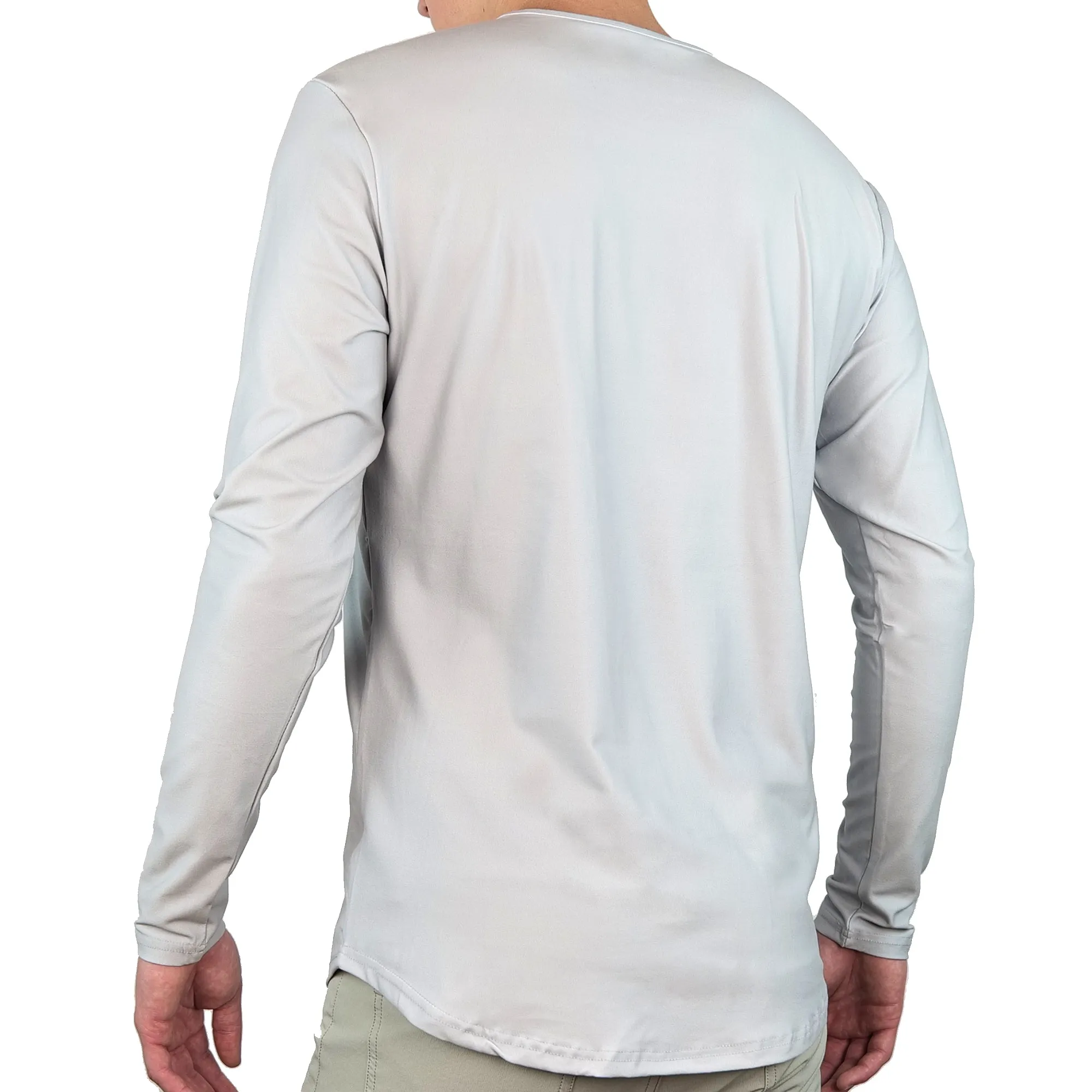 Premium Crew Curve Hem Long Sleeve - Final Sale