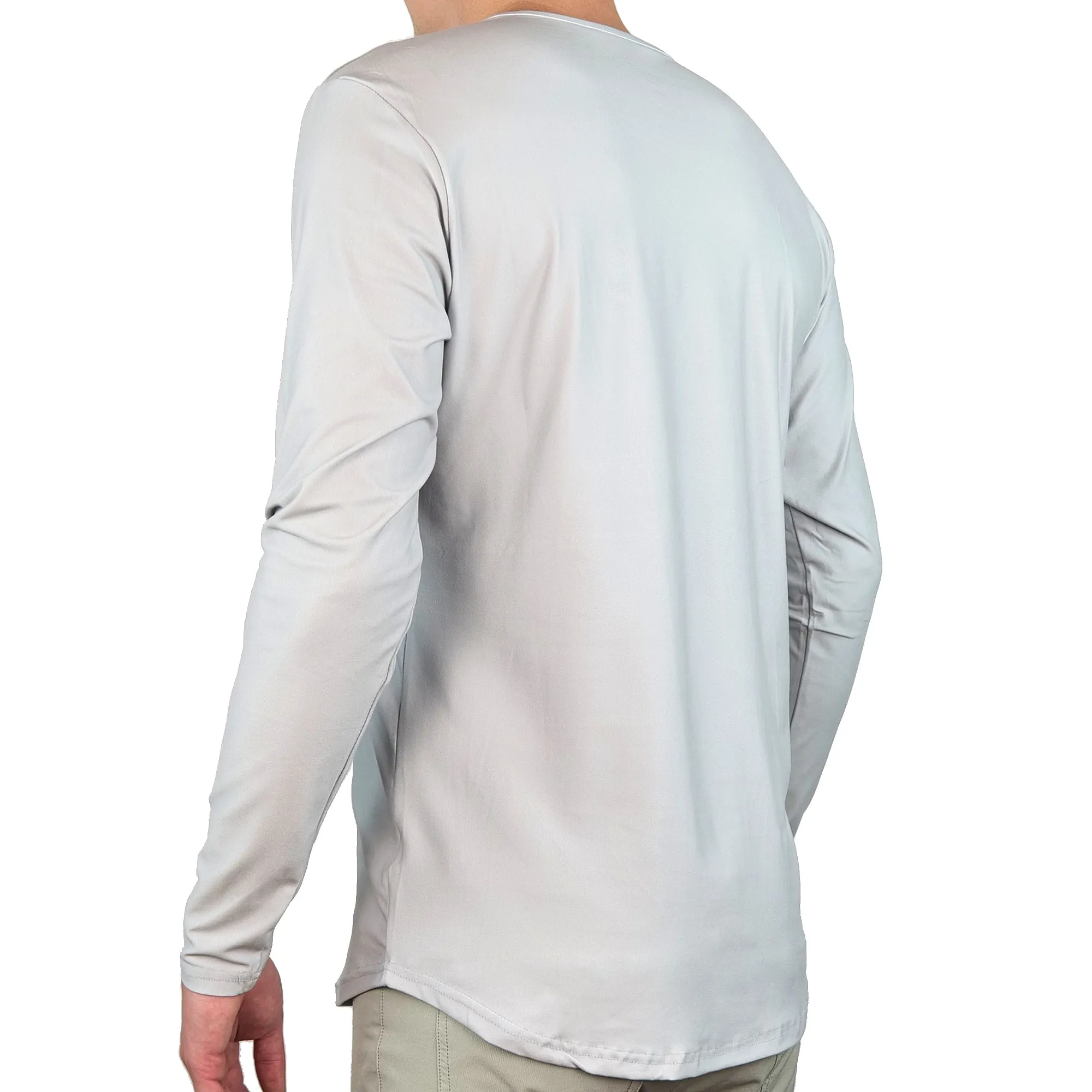 Premium Crew Curve Hem Long Sleeve - Final Sale