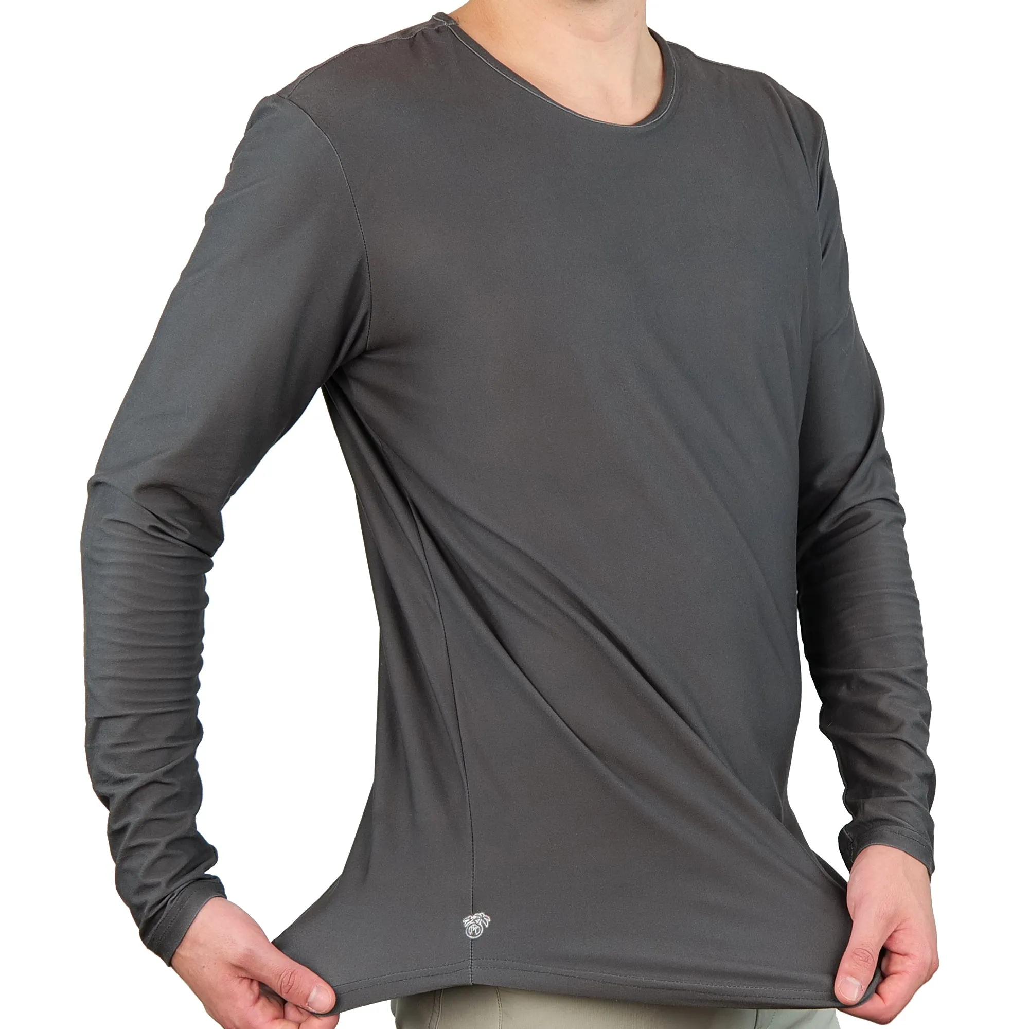 Premium Crew Curve Hem Long Sleeve - Final Sale