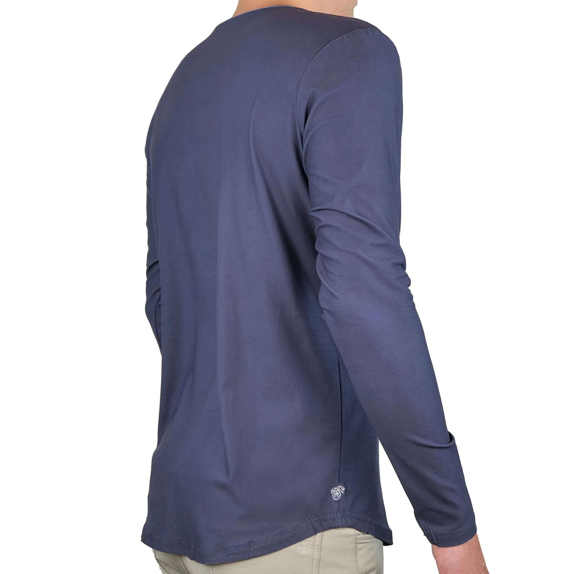 Premium Crew Curve Hem Long Sleeve - Final Sale