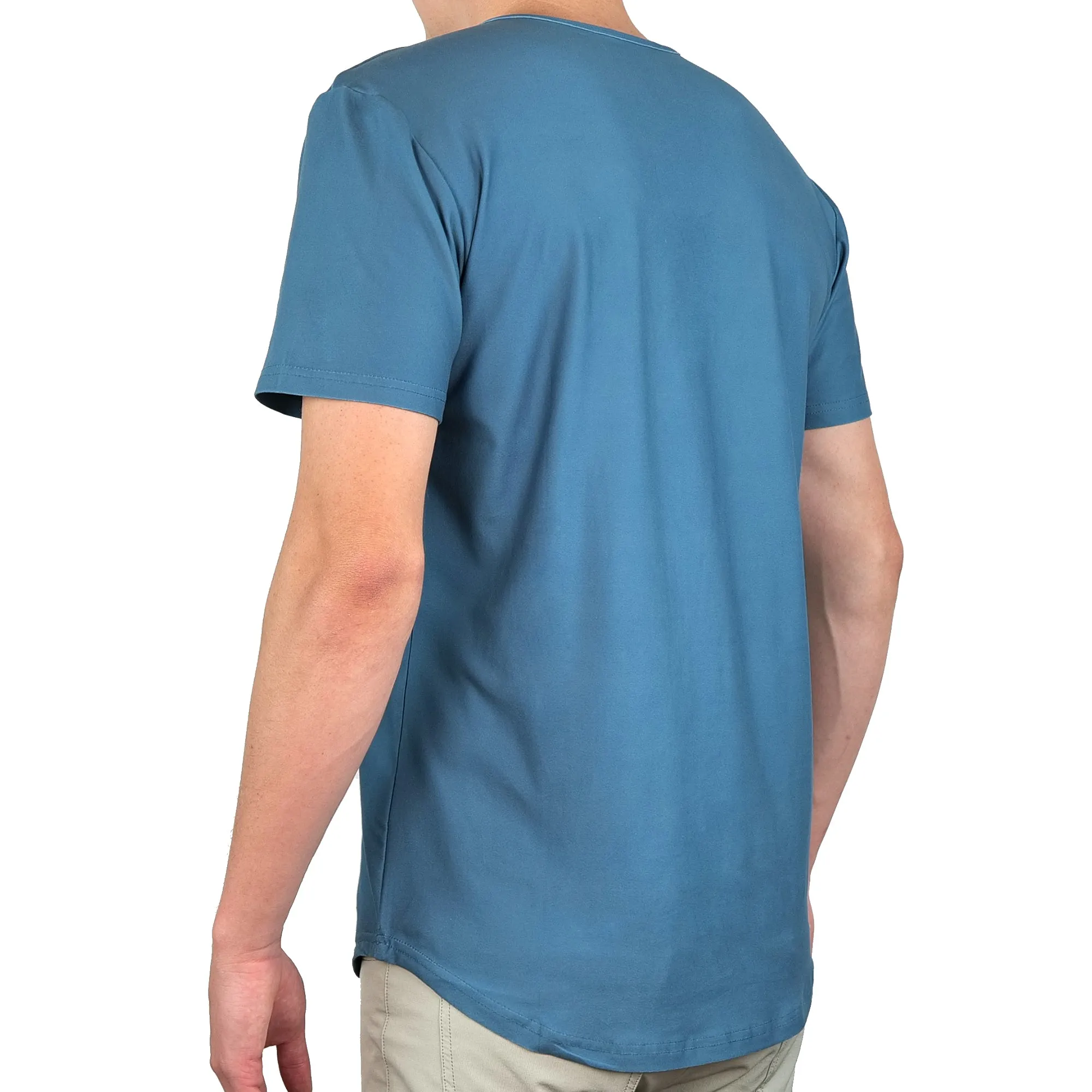 Premium Crew Curve Hem Short Sleeve - Final Sale