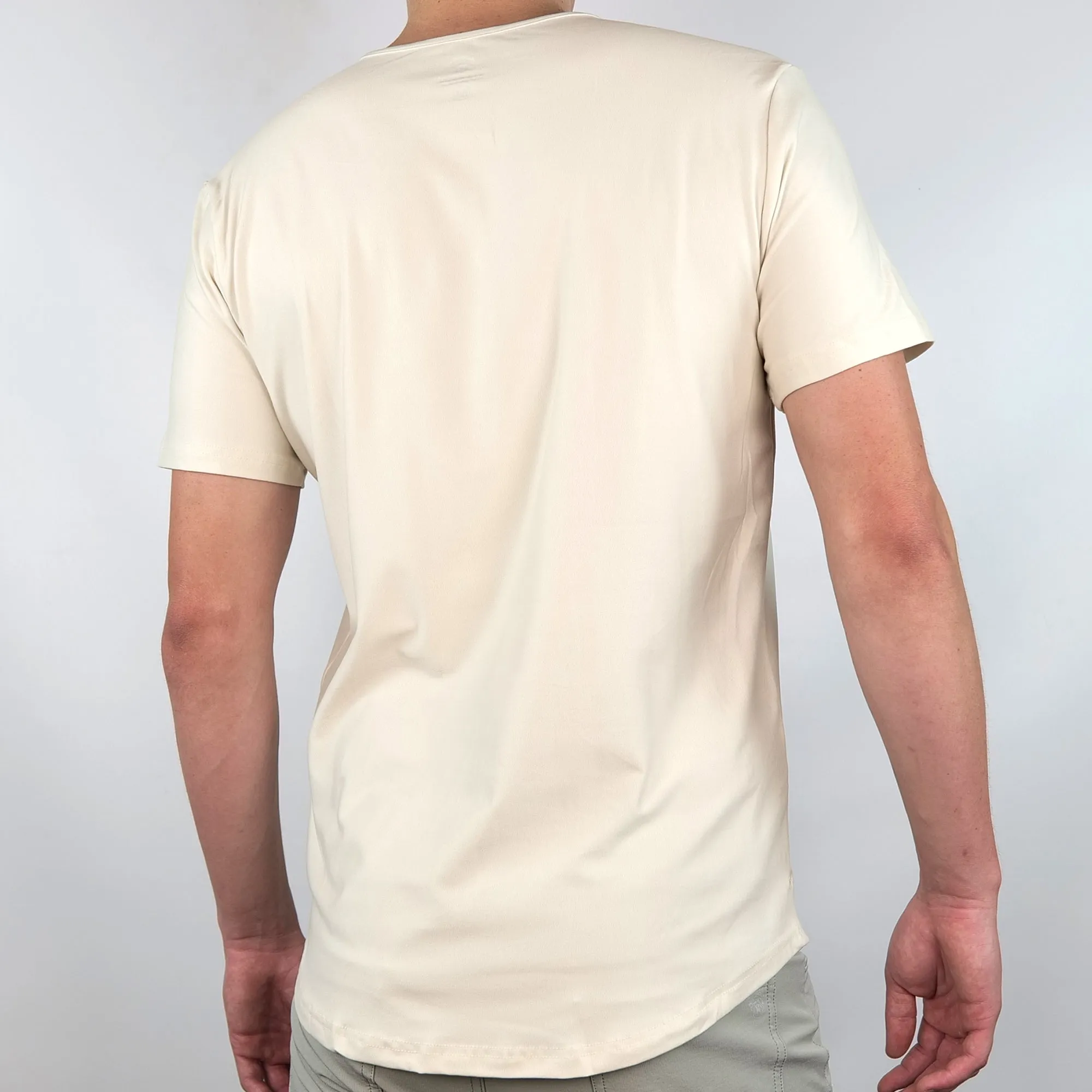 Premium Crew Curve Hem Short Sleeve - Final Sale