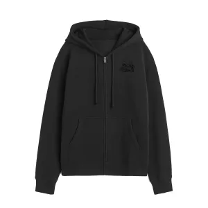 Preston North End Blackout Zip Up Hoodie