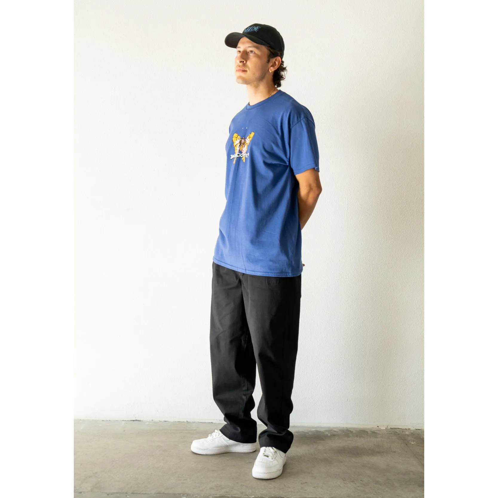 Principal Elastic Waist Twill Pant - Black