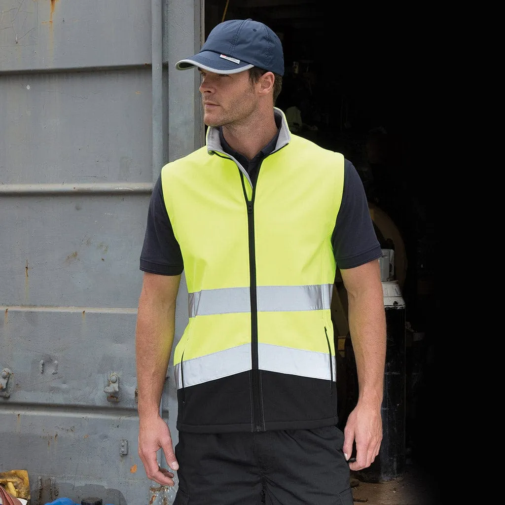 Result Safe-Guard Hi Vis Softshell Gilet