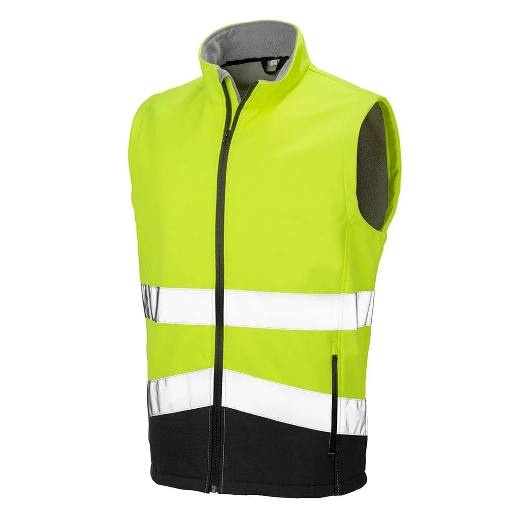 Result Safe-Guard Hi Vis Softshell Gilet