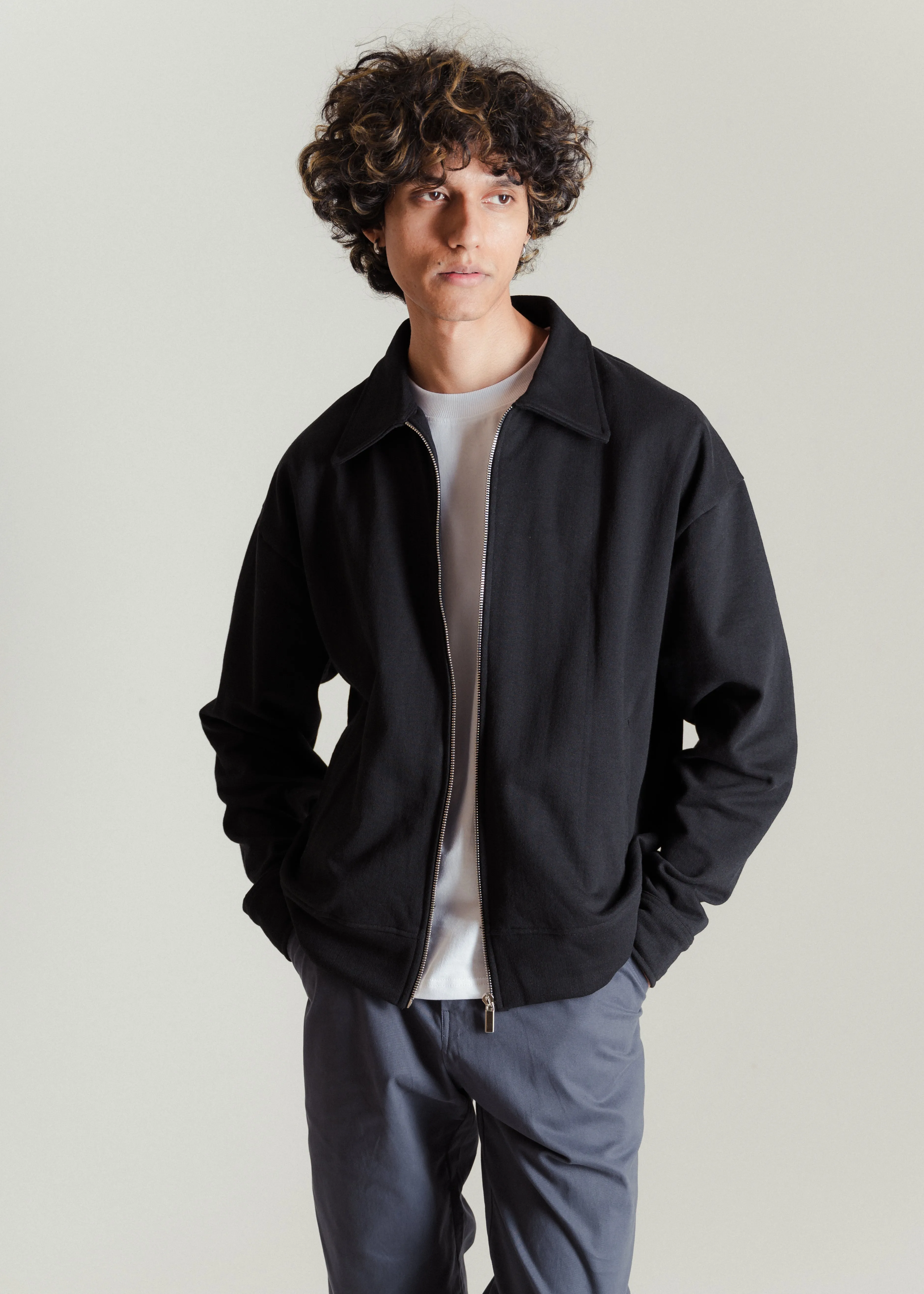 ReVive Zip Jacket — Black