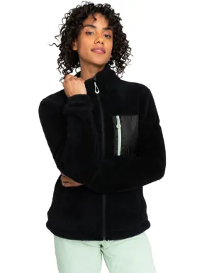 Roxy Alabama Full Zip Fleece True Black