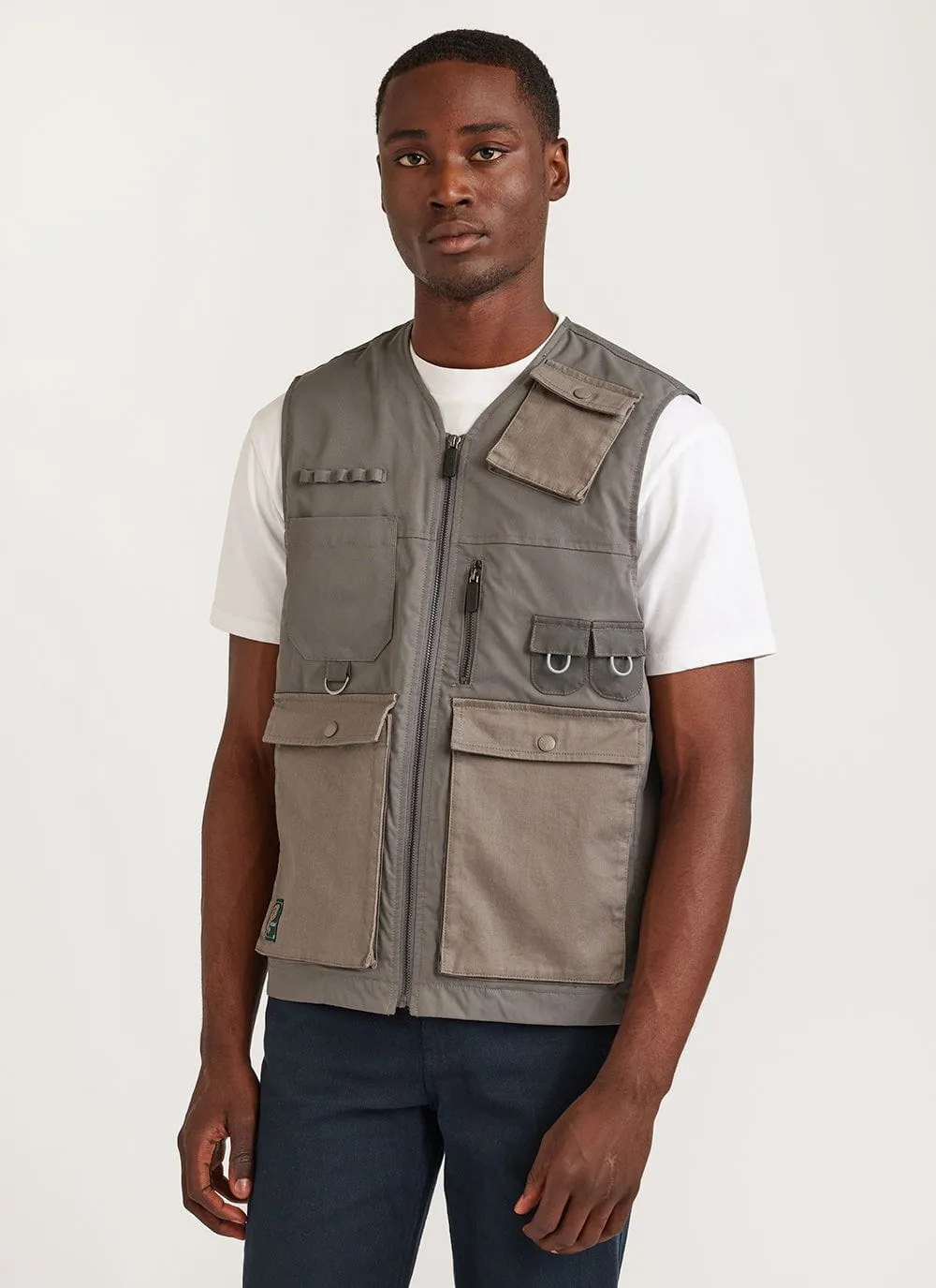 Saga Gilet | Grey