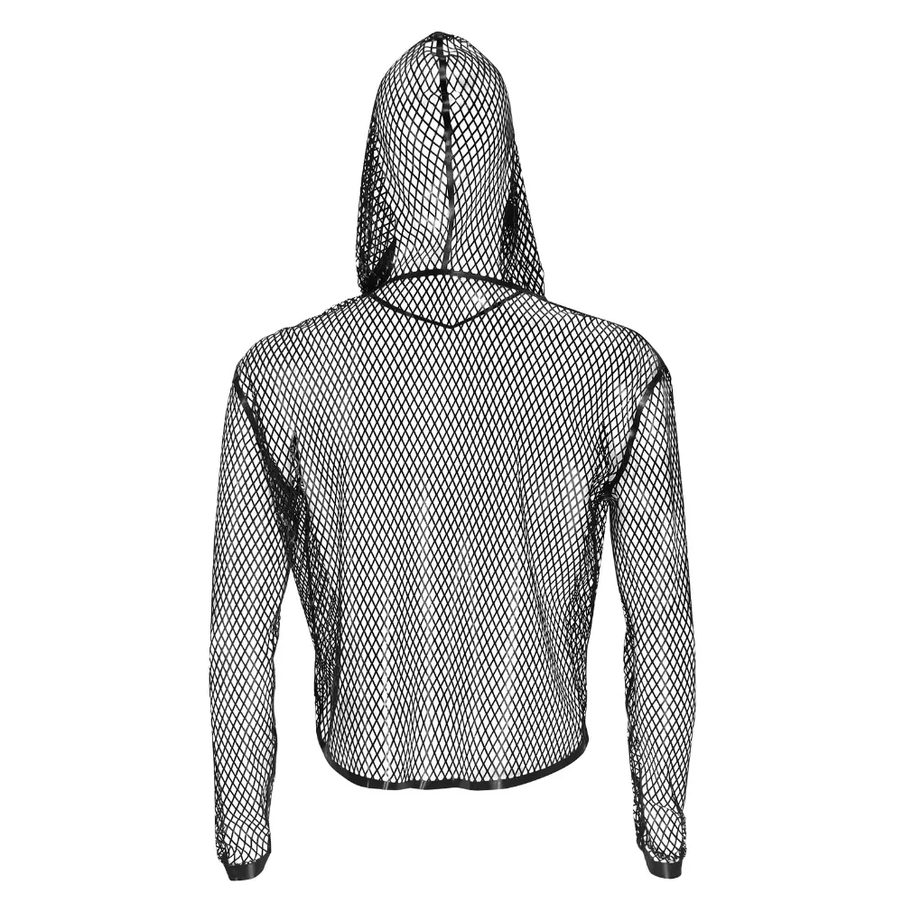 Saturn Fishnet Hoodie