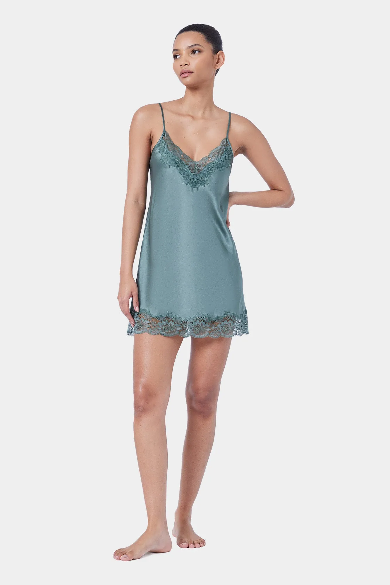 Silk Lace Chemise