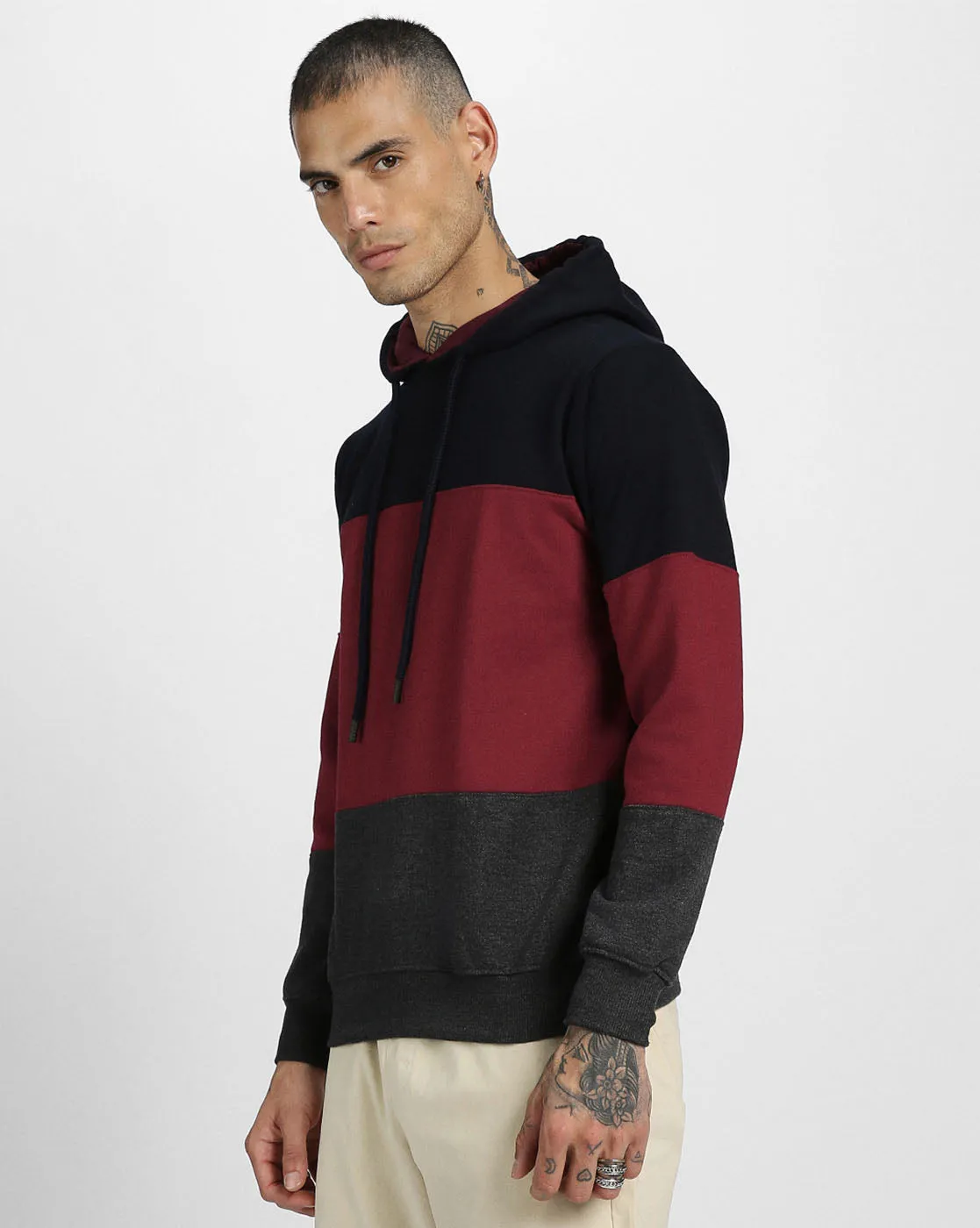 Smile Edition: College League Men's ColorBlock Hoodie