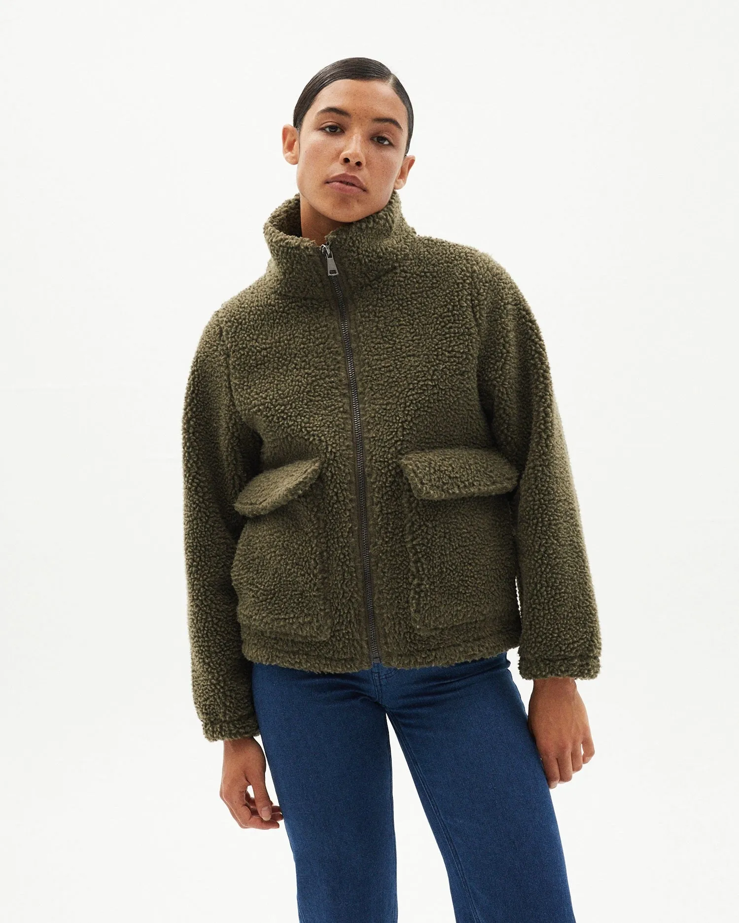 Sophie Jacket Olive Green