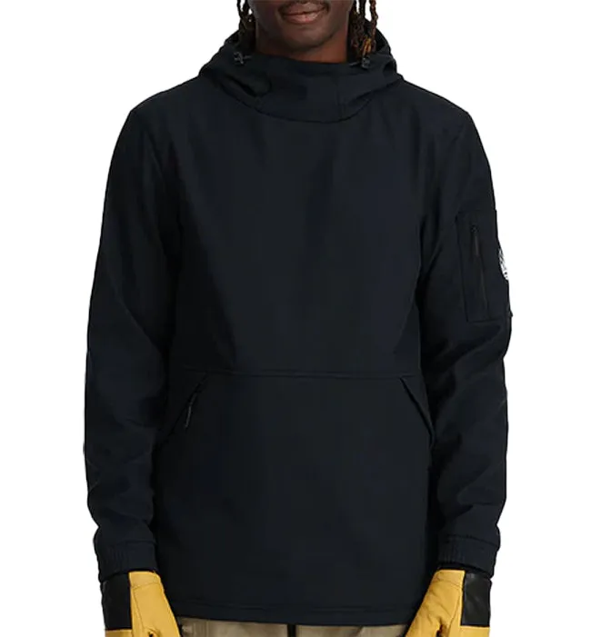 Spyder Mens Softshell Riding Hoodie Black