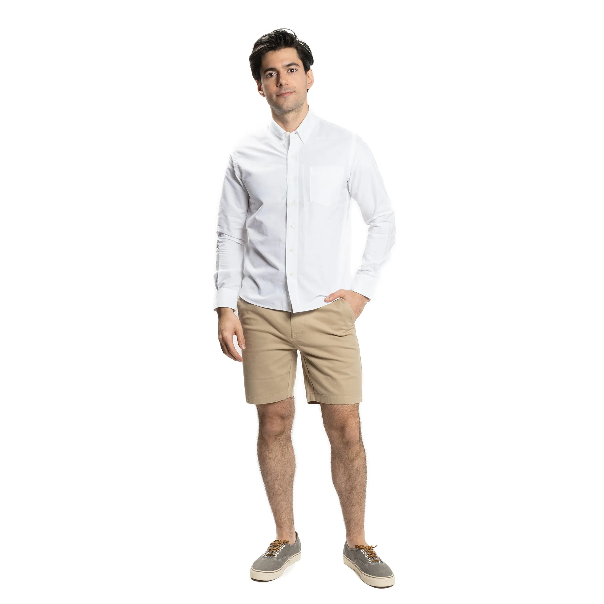 Stretch Chino Shorts - Khaki