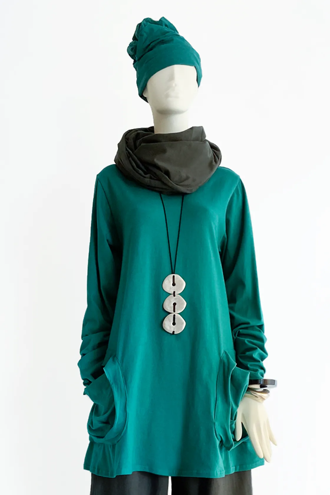 Studio Tunic in Jade Tokyo