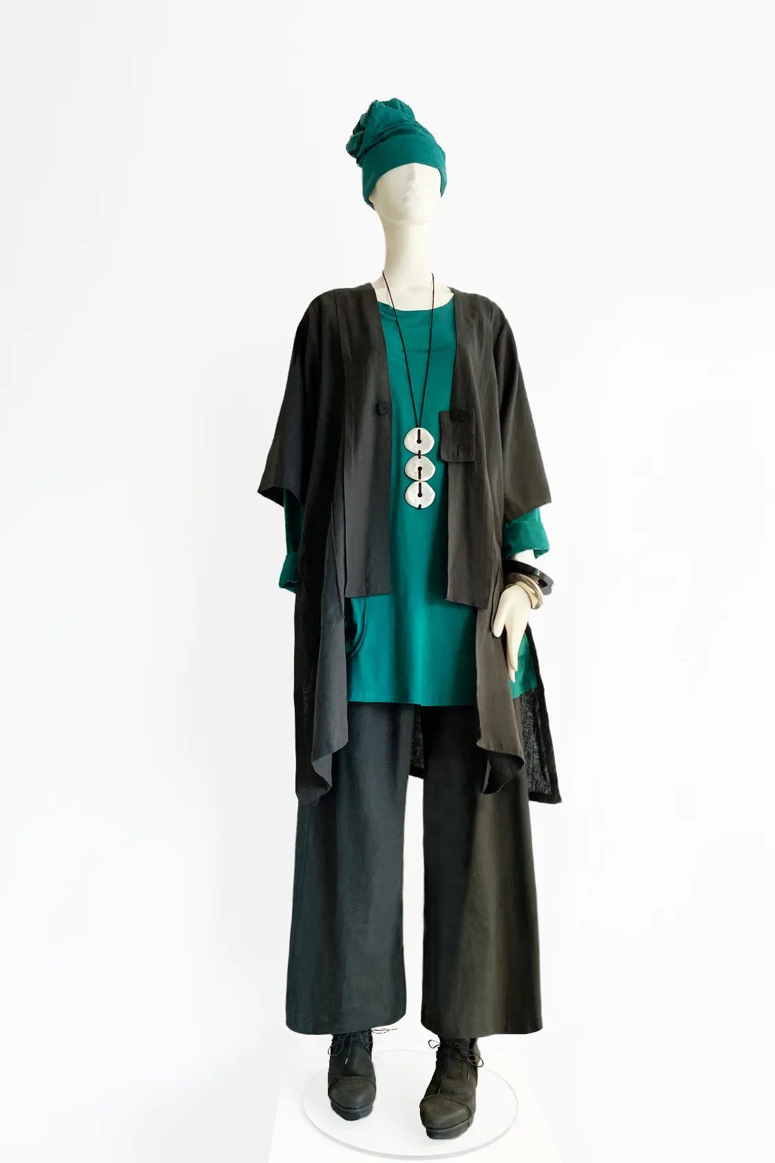 Studio Tunic in Jade Tokyo