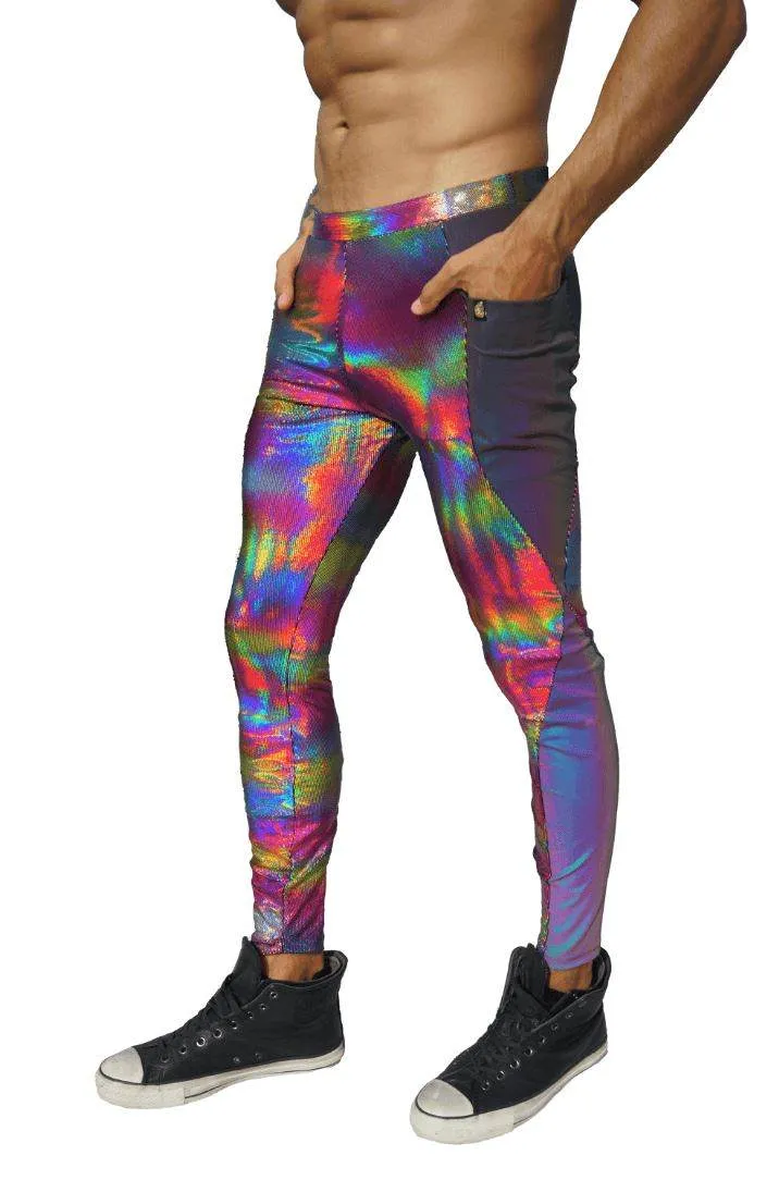 Techno Color Meggings