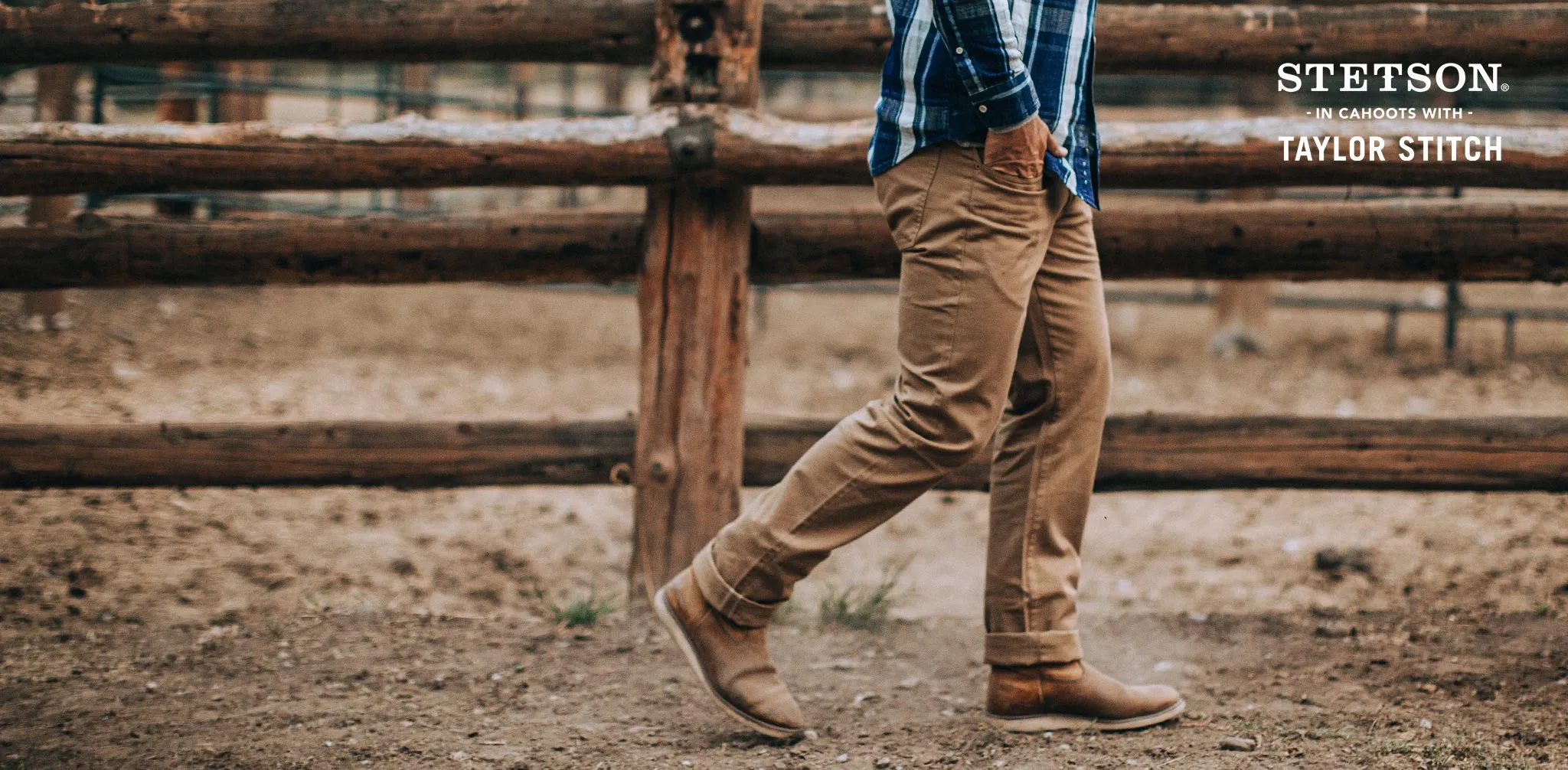 The Democratic All Day Pant in Rustic Oak Organic Selvage