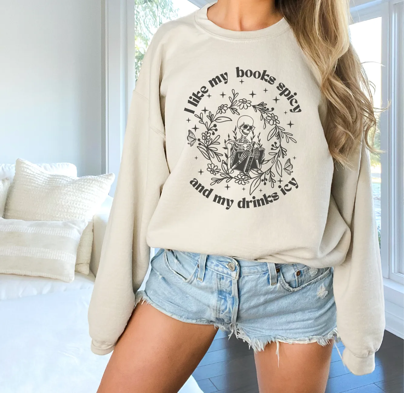 This Spicy Books and Smut Reader Double Print Sweatshirt