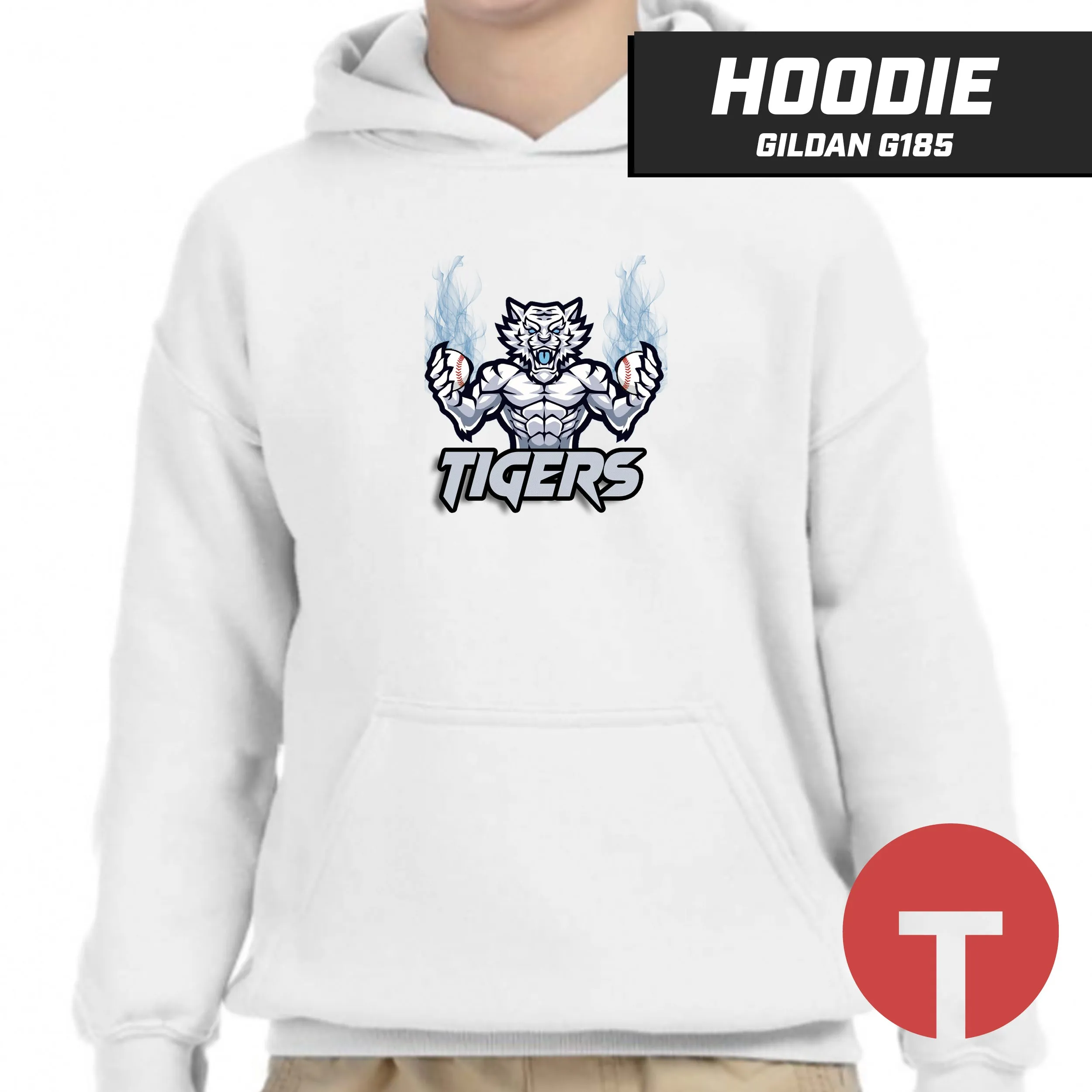 Tigers J Leon - Hoodie Gildan G185