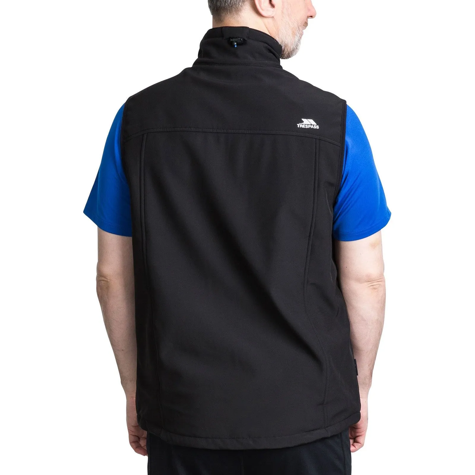 Trespass Vassus Softshell Gilet - Black