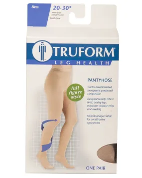 TRUFORM Classic Medical Full Figure Pantyhose 20-30 mmHg