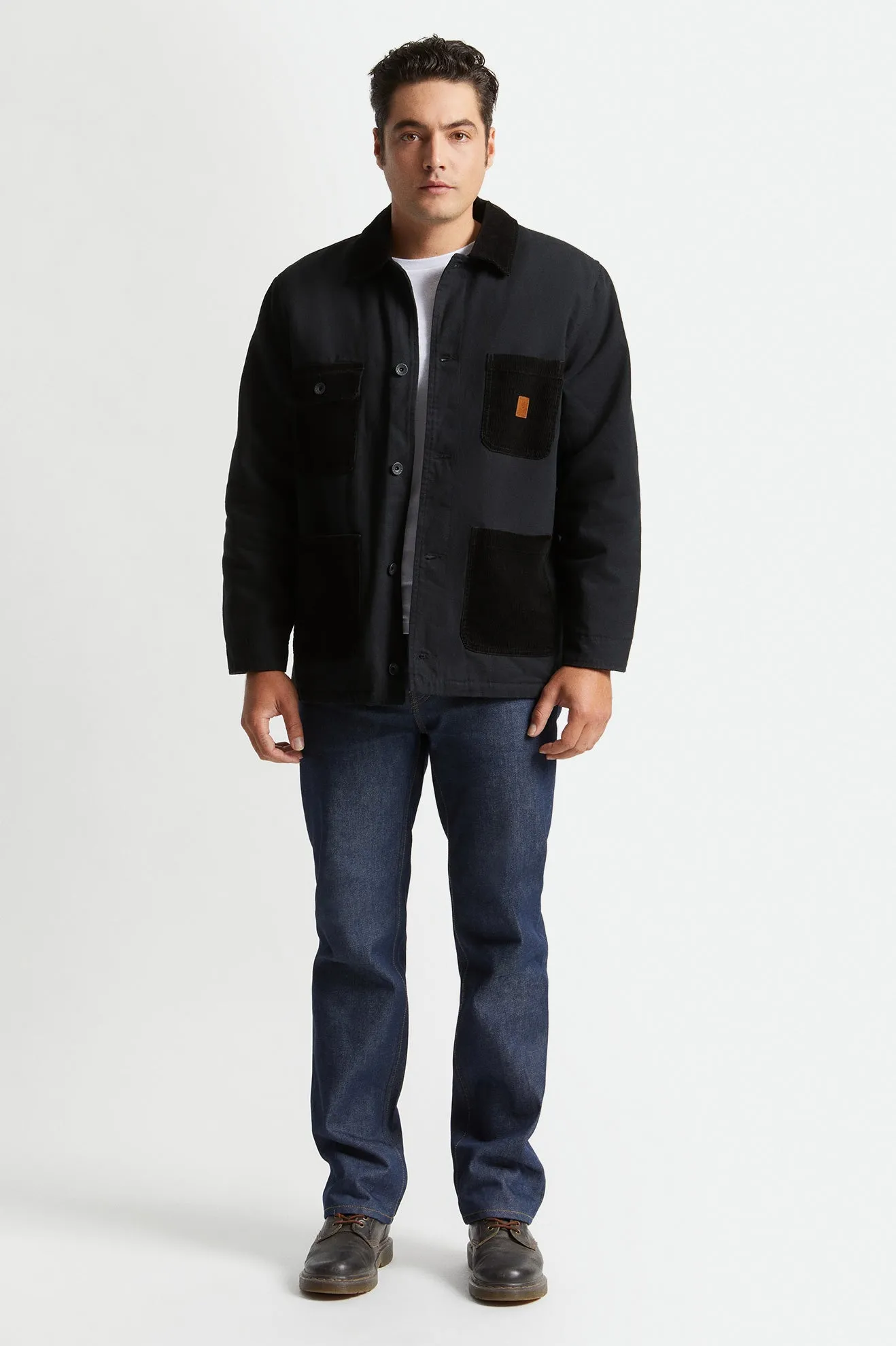 Union Survey Reserve Chore Coat - Black