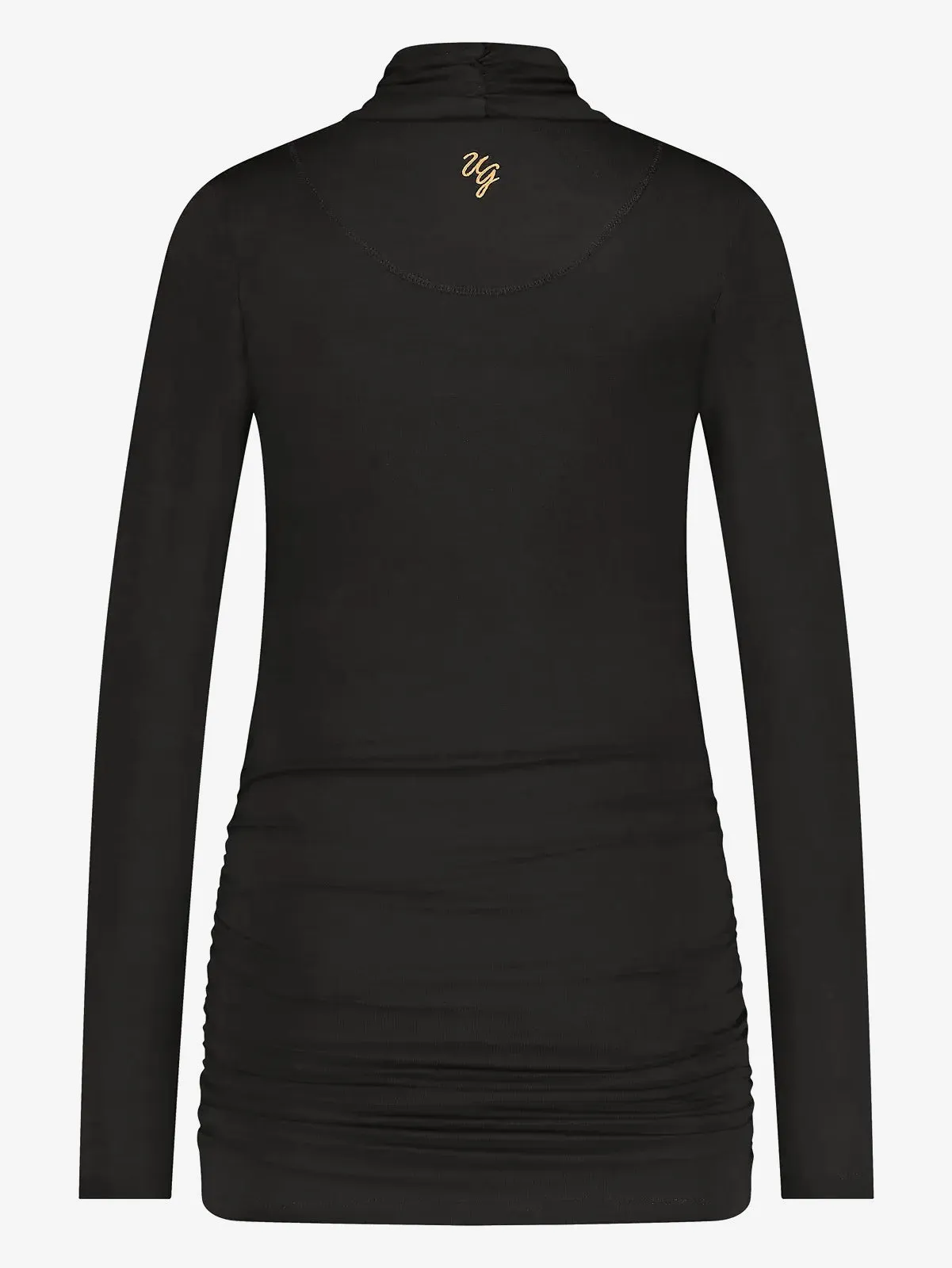 Urban Goddess Good Karma Long Sleeve Yoga Top - Onyx Black