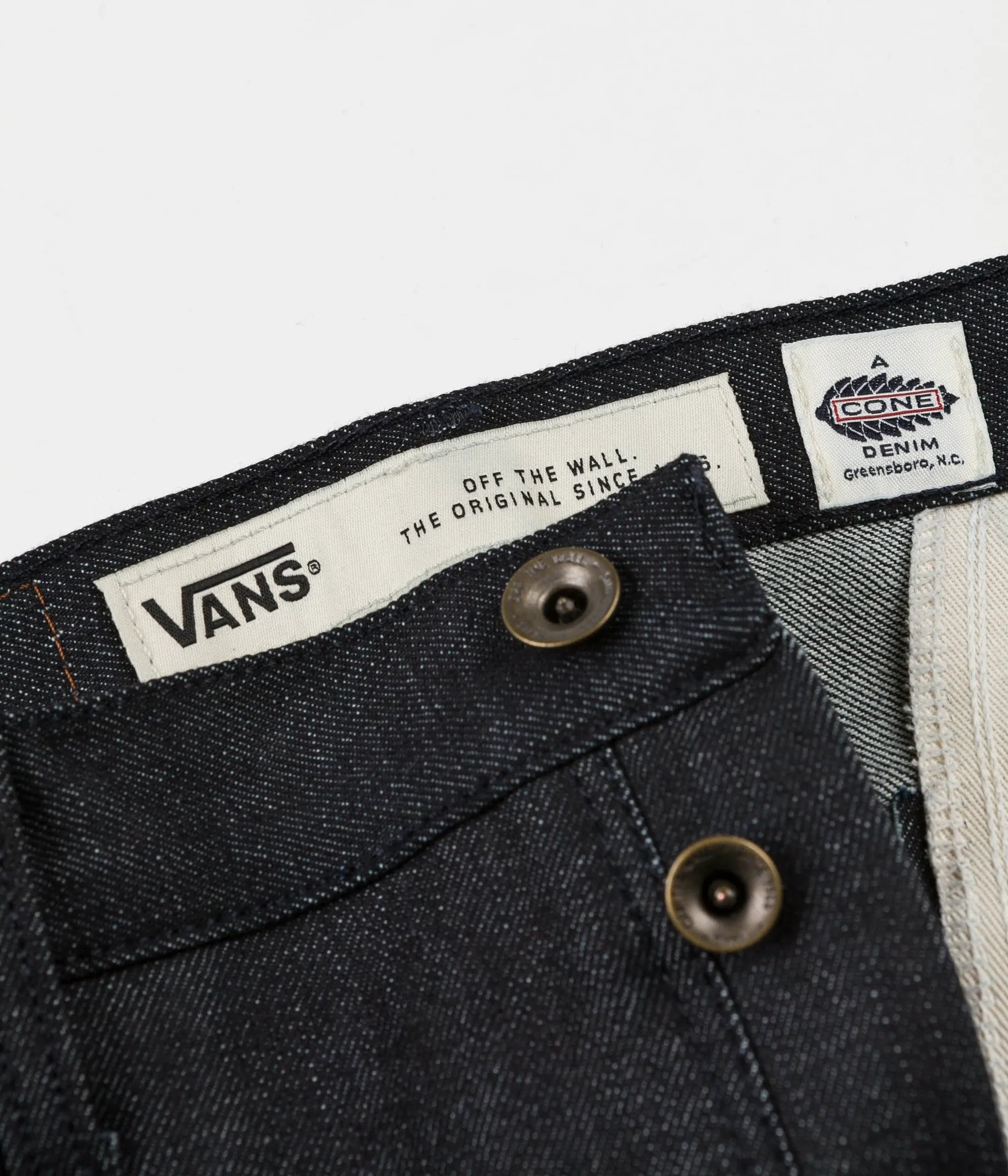 Vans Gilbert Crockett Denim Chino Trousers - Raw Oakhurst