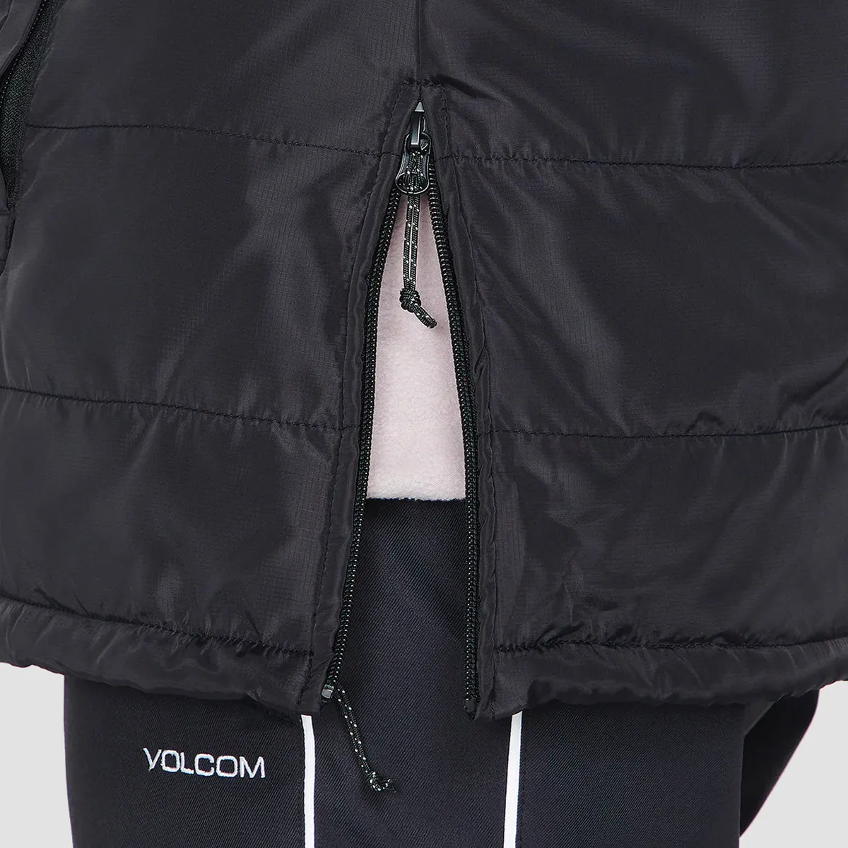 Volcom Packable Puff Vest Black - Womens