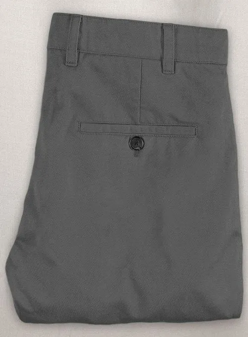 Washed Gray Chinos