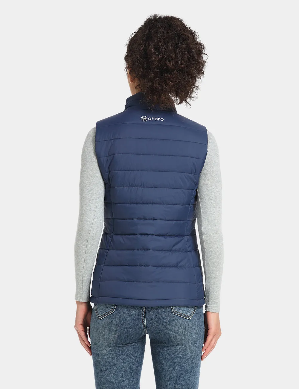 Women's Classic Heated Vest - Navy Blue