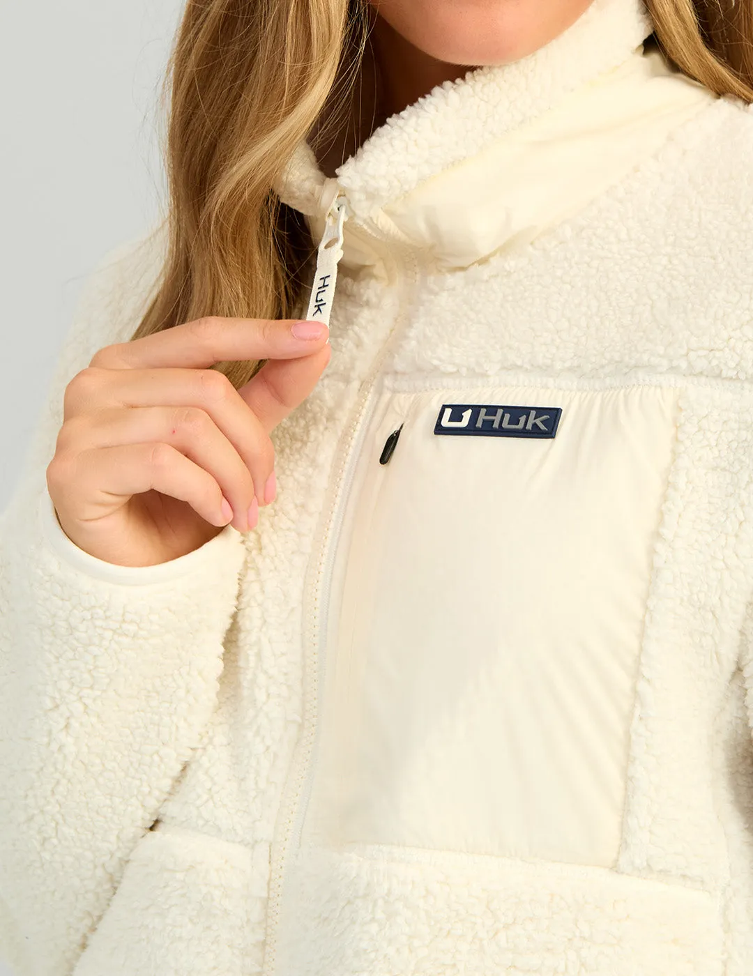 Womens Plush Fleece Jacket