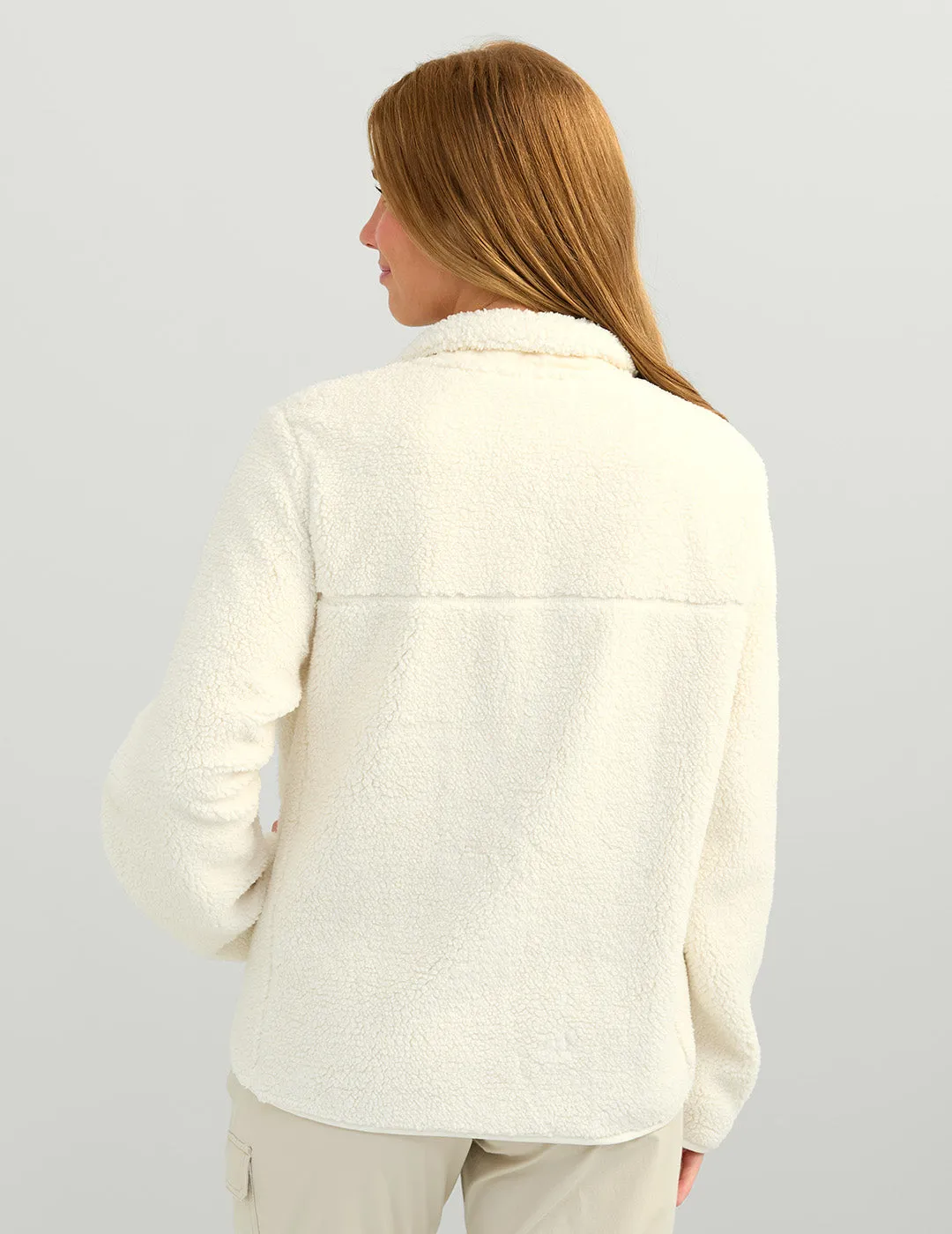 Womens Plush Fleece Jacket