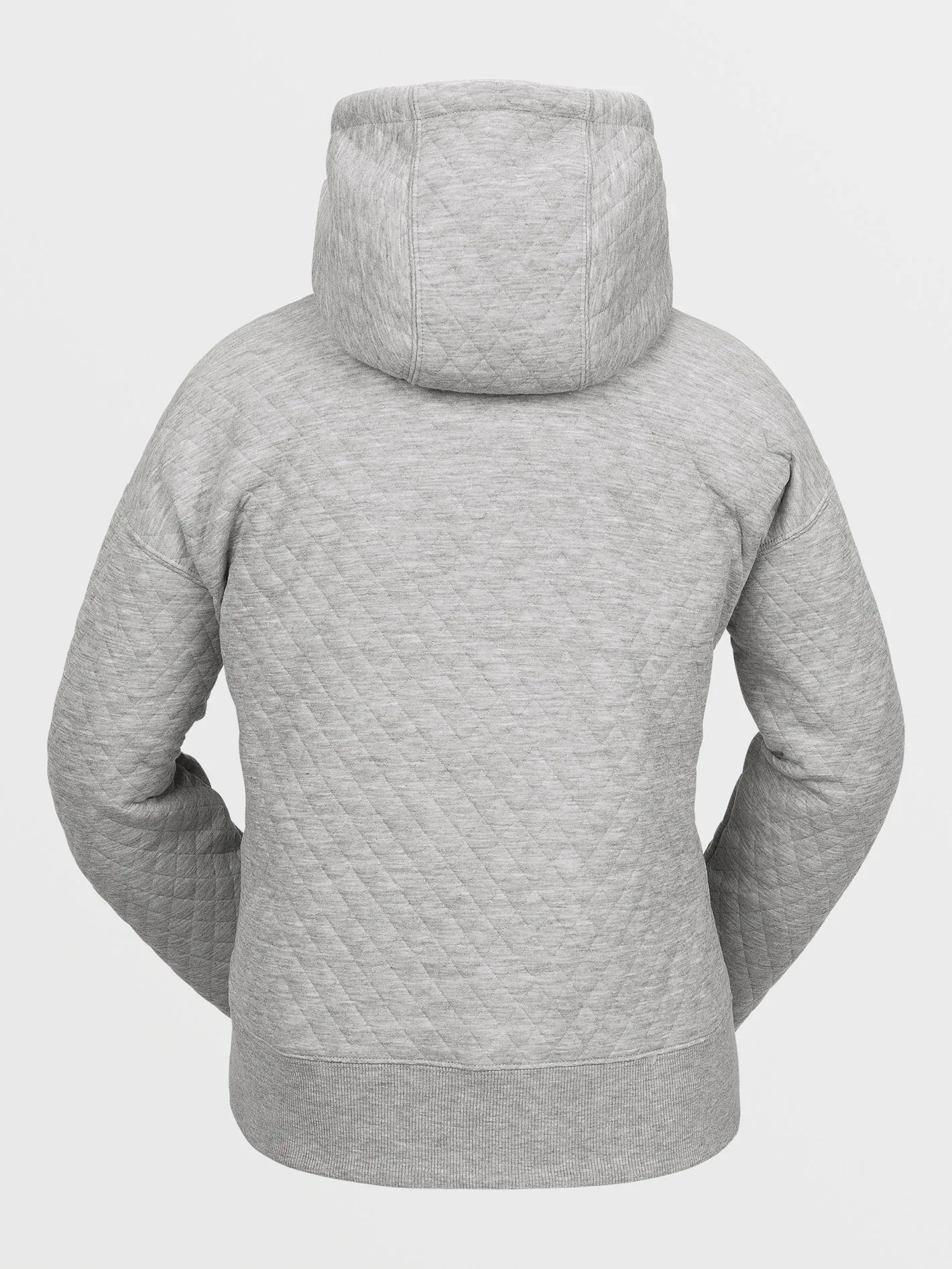 Womens V.Co Air Layer Thermal Hoodie - Heather Grey