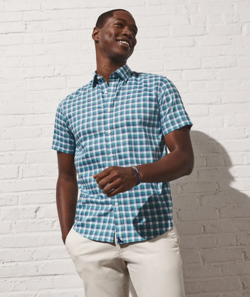 Wrinkle-Free Short-Sleeve Dameron Shirt - FINAL SALE